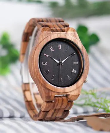 BOBO Bird Handmade Wooden Men's Watch
